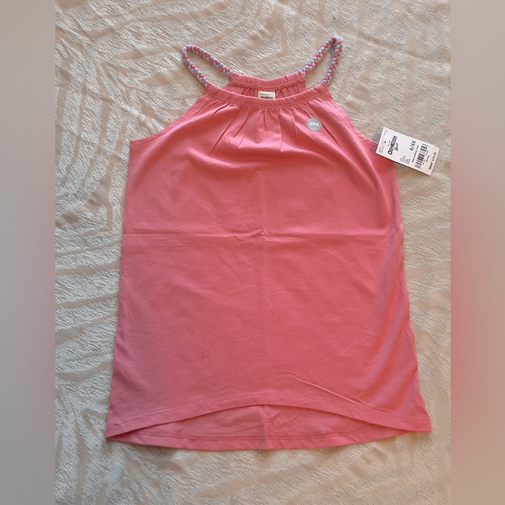 🆕 OshKosh B’goah 🌞 Friendly Braided Tank Top